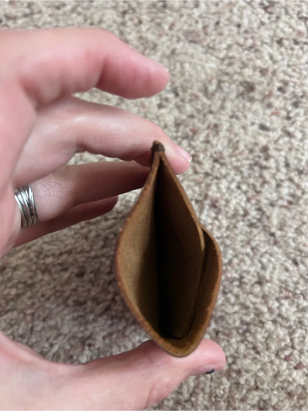 Portland Leather slim leather